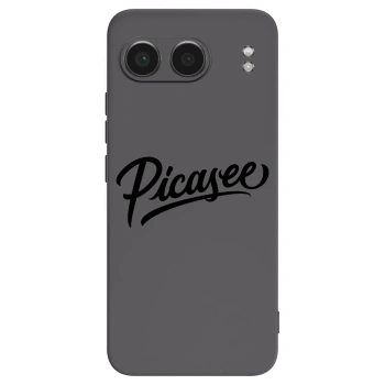 Picasee husă neagră din silicon pentru OnePlus Nord 4 - Picasee - old logo - black