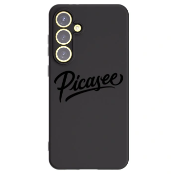 Picasee husă neagră din silicon pentru Samsung Galaxy S24 FE S721B - Picasee - old logo - black