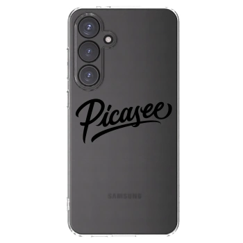 Picasee husă transparentă din silicon pentru Samsung Galaxy S24 FE S721B - Picasee - old logo - black