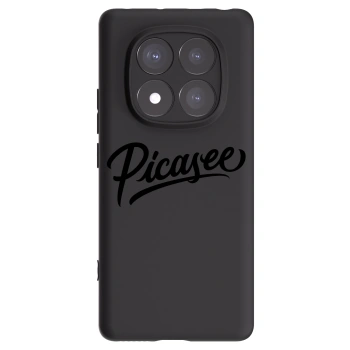 Picasee husă neagră din silicon pentru Xiaomi Redmi Note 14 Pro+ 5G - Picasee - old logo - black