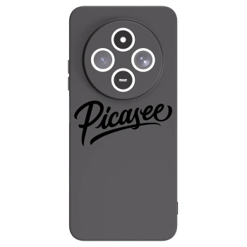 Picasee husă neagră din silicon pentru Xiaomi Redmi 14C - Picasee - old logo - black