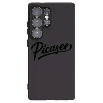 Picasee husă neagră din silicon pentru Samsung Galaxy S25 Ultra 5G - Picasee - old logo - black