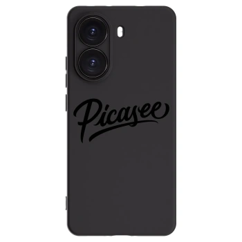 Picasee husă neagră din silicon pentru Xiaomi Poco X7 Pro 5G - Picasee - old logo - black