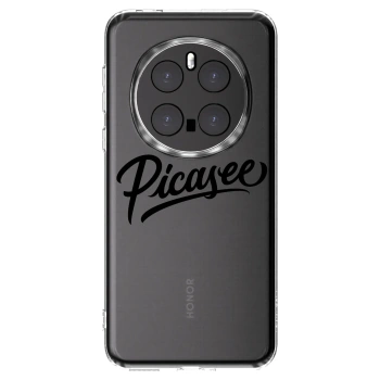 Picasee husă transparentă din silicon pentru Honor Magic7 Pro 5G - Picasee - old logo - black
