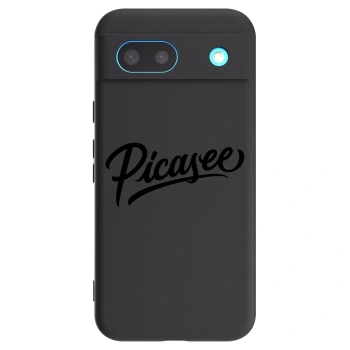 Picasee husă neagră din silicon pentru Google Pixel 8 - Picasee - old logo - black