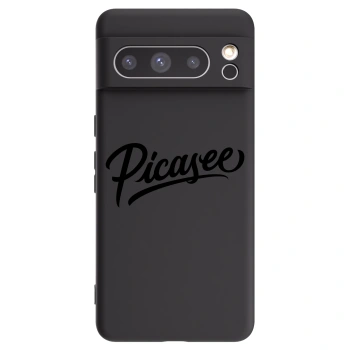 Picasee husă neagră din silicon pentru Google Pixel 8 Pro - Picasee - old logo - black