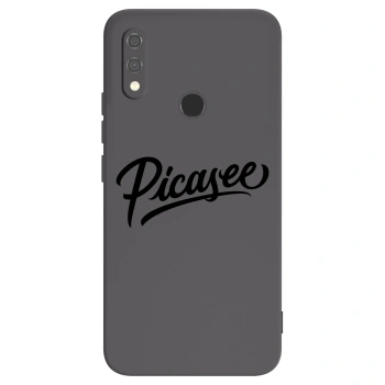 Picasee husă neagră din silicon pentru Xiaomi Redmi Note 7 - Picasee - old logo - black