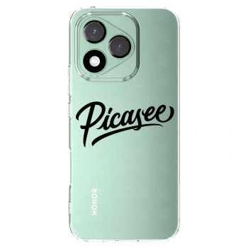 Picasee husă transparentă din silicon pentru Honor 400 Lite 5G - Picasee - old logo - black