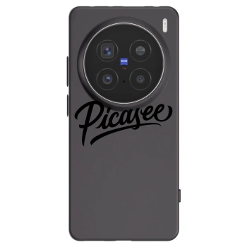 Picasee husă neagră din silicon pentru Vivo X200 Pro - Picasee - old logo - black