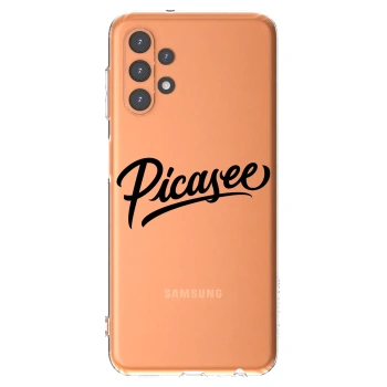 Picasee husă transparentă din silicon pentru Samsung Galaxy A13 5G - Picasee - old logo - black