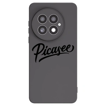 Picasee husă neagră din silicon pentru OnePlus 13 5G - Picasee - old logo - black