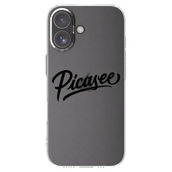 Picasee husă transparentă din silicon pentru Apple iPhone 17 - Picasee - old logo - black