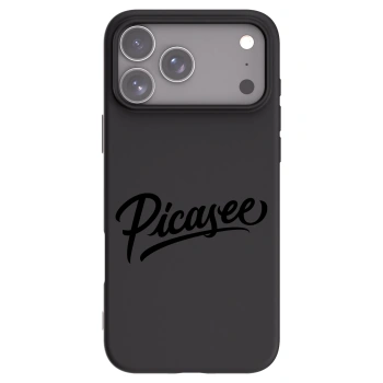 Picasee husă neagră din silicon pentru Apple iPhone 17 Pro Max - Picasee - old logo - black
