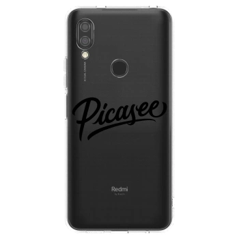 Picasee husă transparentă din silicon pentru Xiaomi Redmi 7 - Picasee - old logo - black