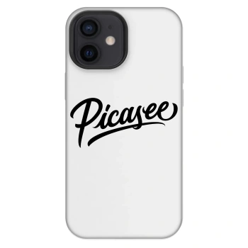 Husă pentru Apple iPhone 12 mini - Picasee - old logo - black