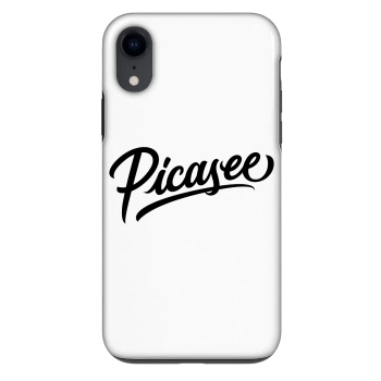 Husă pentru Apple iPhone XR - Picasee - old logo - black
