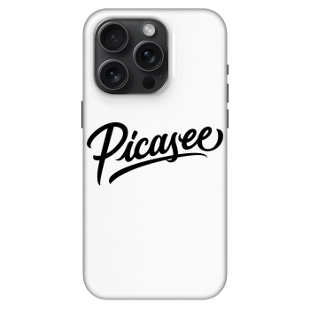 Husă pentru Apple iPhone 15 Pro - Picasee - old logo - black