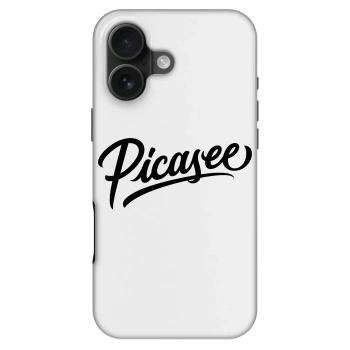 Husă pentru Apple iPhone 16 - Picasee - old logo - black