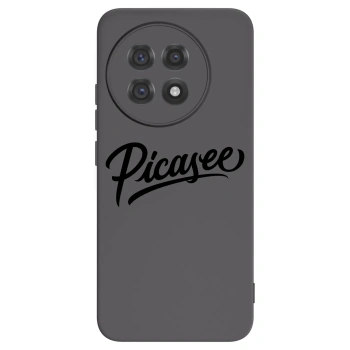 Picasee husă neagră din silicon pentru OnePlus 13R 5G - Picasee - old logo - black