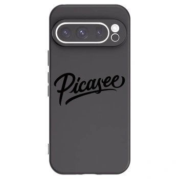 Picasee husă neagră din silicon pentru Google Pixel 9 Pro XL - Picasee - old logo - black