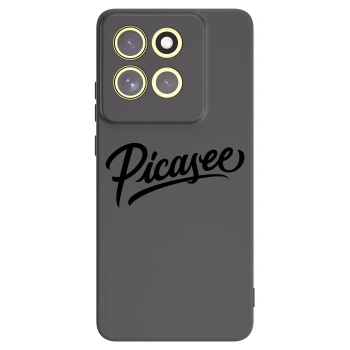 Picasee husă neagră din silicon pentru Motorola Moto G86 5G - Picasee - old logo - black