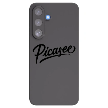 Picasee husă neagră din silicon pentru Samsung Galaxy S25 FE 5G - Picasee - old logo - black