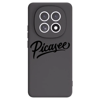 Picasee husă neagră din silicon pentru Xiaomi Redmi Note 15 - Picasee - old logo - black