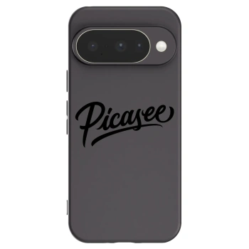 Picasee husă neagră din silicon pentru Google Pixel 10 - Picasee - old logo - black