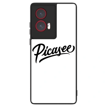 Husă pentru Motorola Edge 50 Fusion - Picasee - old logo - black