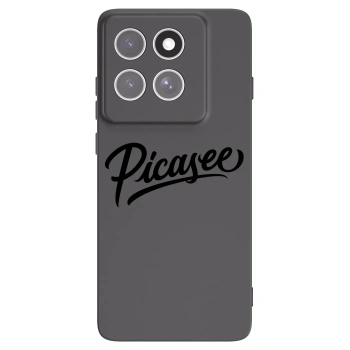 Picasee husă neagră din silicon pentru Motorola Edge 60 Fusion - Picasee - old logo - black