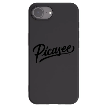 Picasee husă neagră din silicon pentru Apple iPhone 17e - Picasee - old logo - black