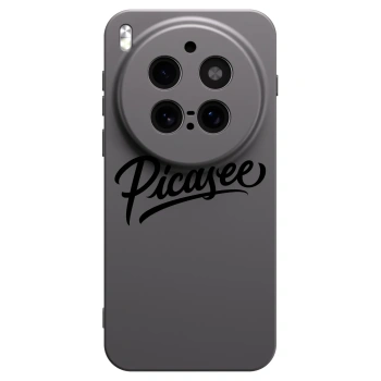 Picasee husă neagră din silicon pentru Vivo X300 Pro - Picasee - old logo - black