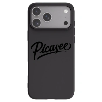 Picasee husă neagră din silicon pentru Apple iPhone 18 Pro Max - Picasee - old logo - black