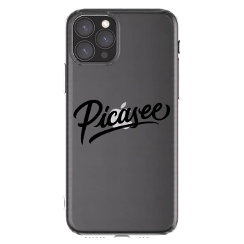 Picasee husă transparentă din silicon pentru Apple iPhone 11 Pro - Picasee - old logo - black