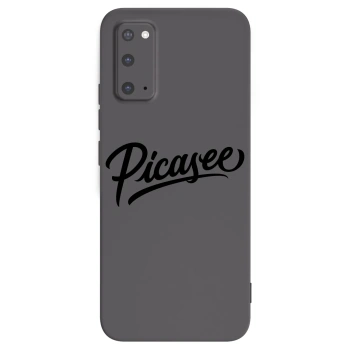 Picasee husă neagră din silicon pentru Samsung Galaxy S20 G980F - Picasee - old logo - black