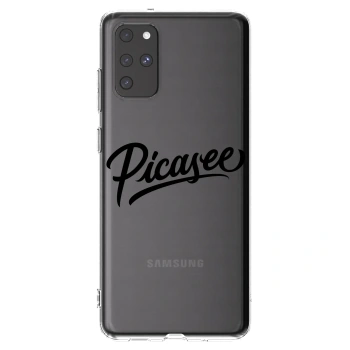 Picasee husă transparentă din silicon pentru Samsung Galaxy S20+ G985F - Picasee - old logo - black