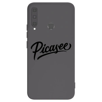 Husă pentru Huawei P40 Lite E - Picasee - old logo - black