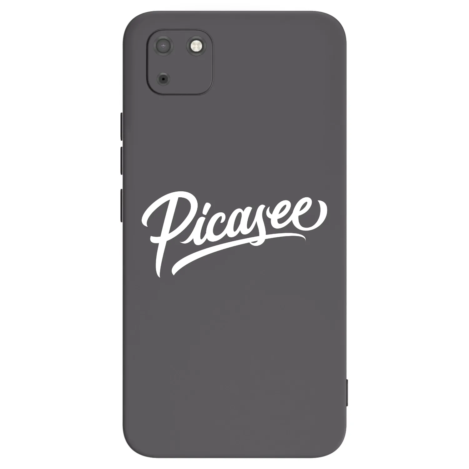 Picasee husă neagră din silicon pentru Huawei Y5P - Picasee - old logo - white