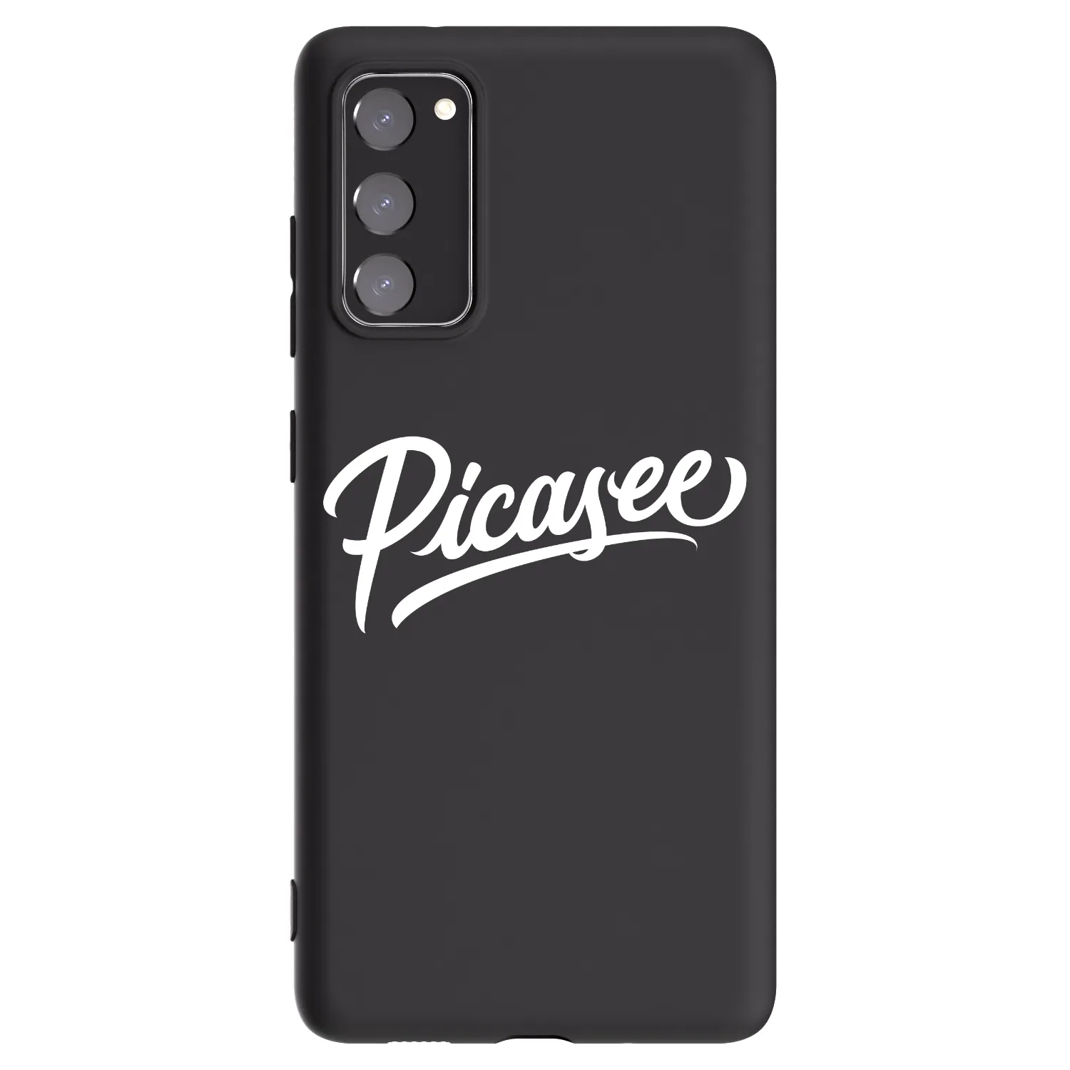 Picasee husă neagră din silicon pentru Samsung Galaxy S20 FE - Picasee - old logo - white