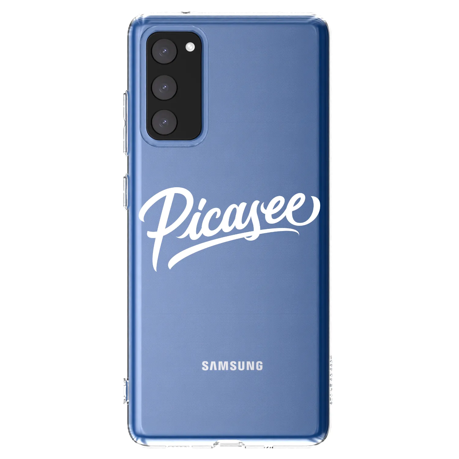 Picasee husă transparentă din silicon pentru Samsung Galaxy S20 FE - Picasee - old logo - white