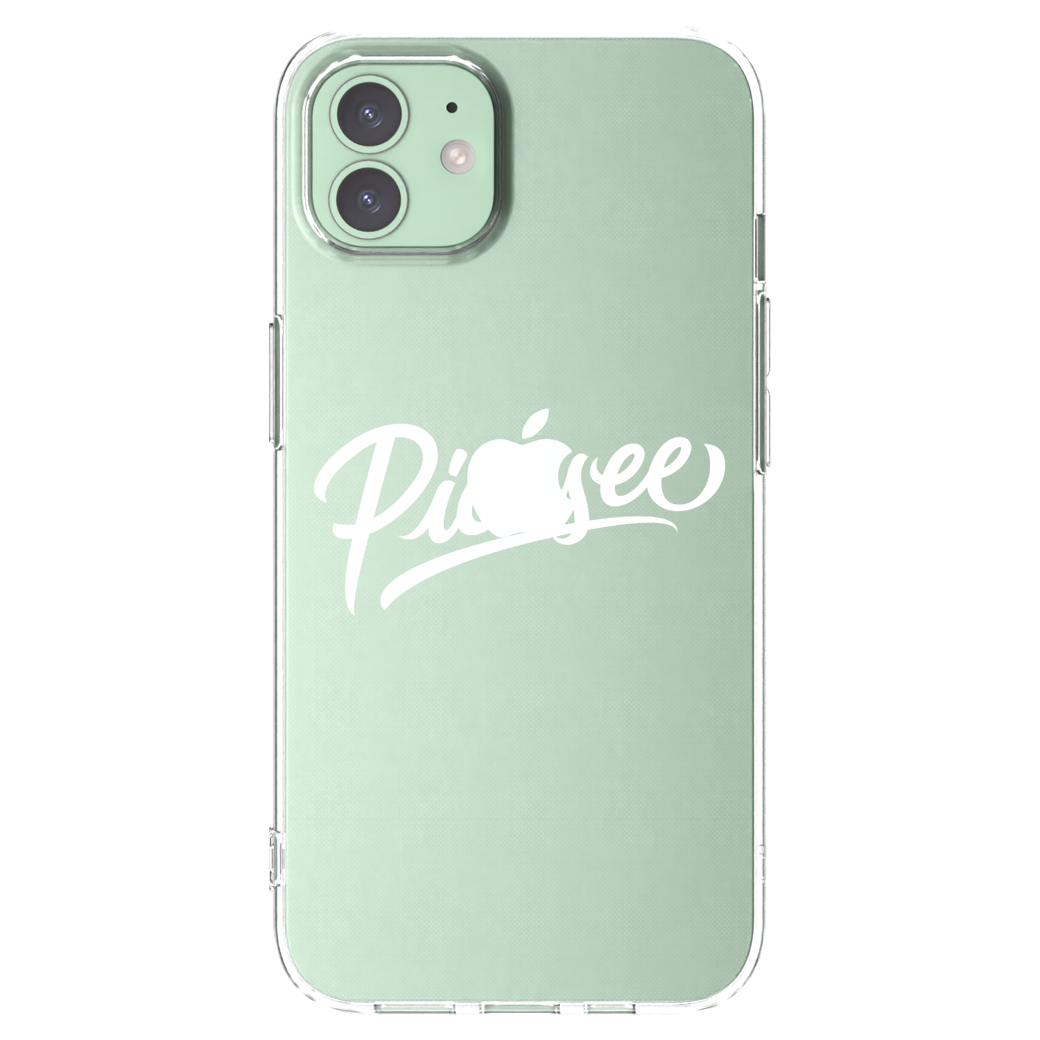 Picasee husă transparentă din silicon pentru Apple iPhone 12 Pro - Picasee - old logo - white