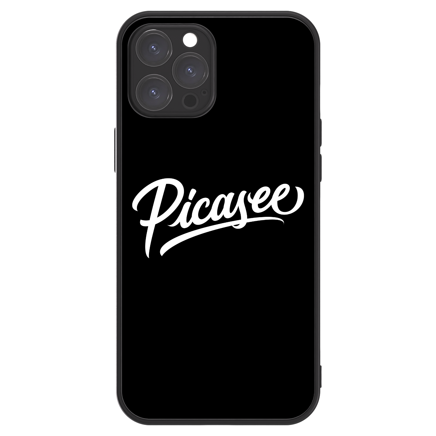 Picasee ULTIMATE CASE pentru Apple iPhone 12 Pro Max - Picasee - old logo - white