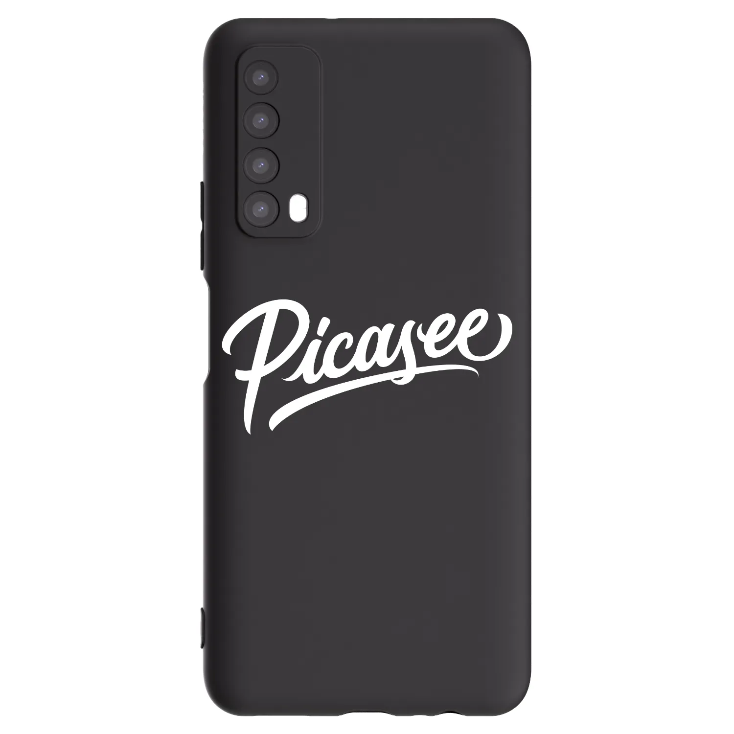 Picasee husă neagră din silicon pentru Huawei P Smart 2021 - Picasee - old logo - white