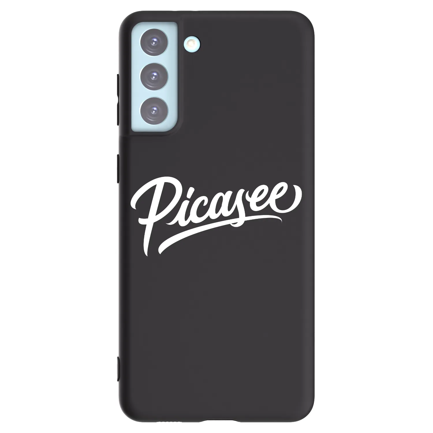 Picasee husă neagră din silicon pentru Samsung Galaxy S21+ 5G G996F - Picasee - old logo - white