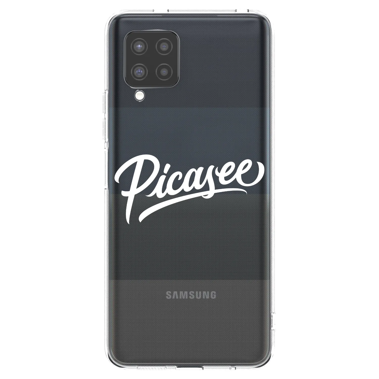 Picasee husă transparentă din silicon pentru Samsung Galaxy A42 A426B - Picasee - old logo - white