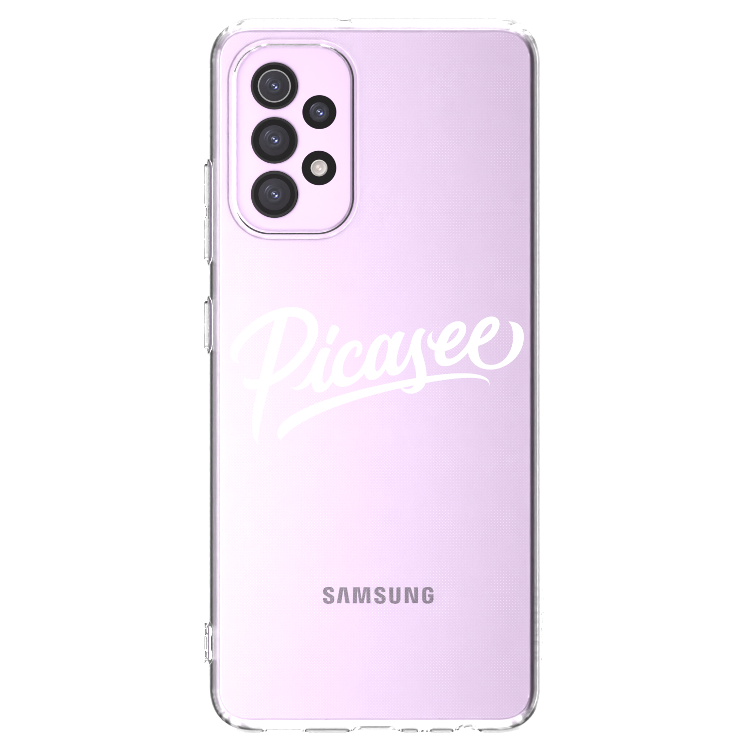 Picasee husă transparentă din silicon pentru Samsung Galaxy A32 5G A326B - Picasee - old logo - white