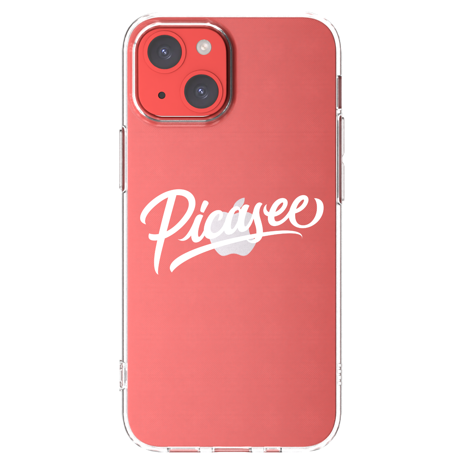 Picasee husă transparentă din silicon pentru Apple iPhone 13 mini - Picasee - old logo - white