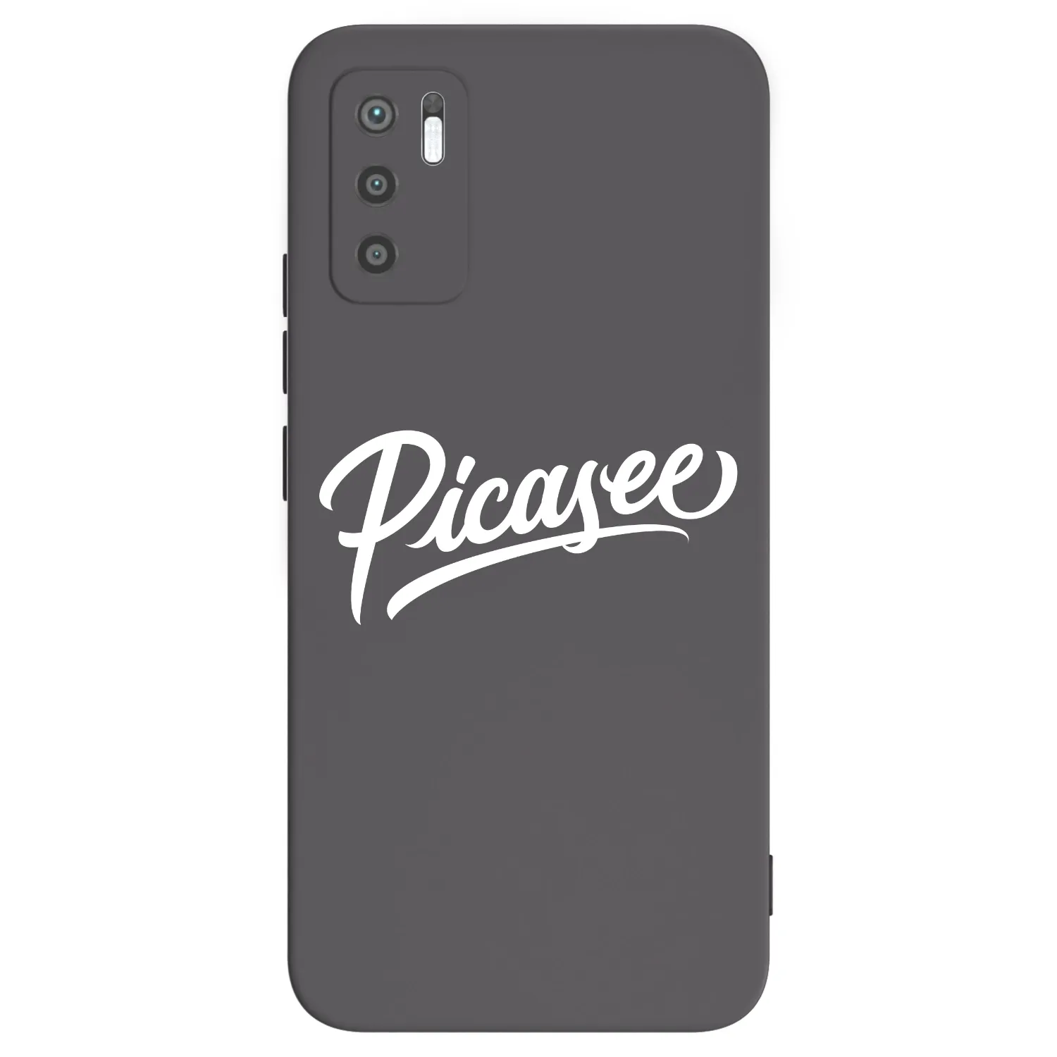 Picasee husă neagră din silicon pentru Xiaomi Redmi Note 10 5G - Picasee - old logo - white