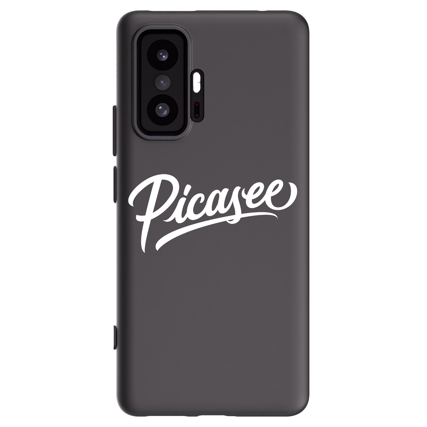 Picasee husă neagră din silicon pentru Xiaomi 11T Pro - Picasee - old logo - white