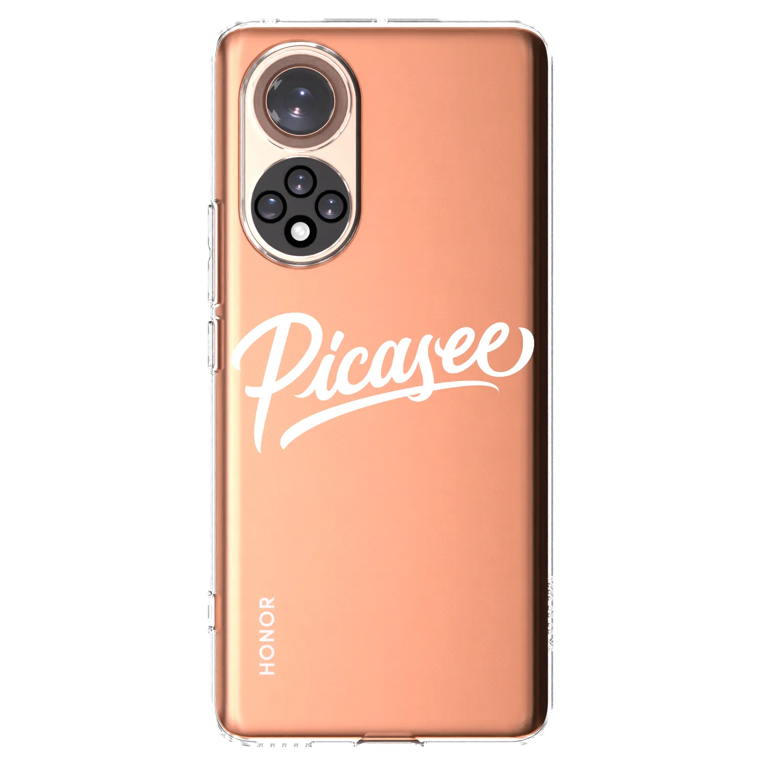 Picasee husă transparentă din silicon pentru Huawei Nova 9 - Picasee - old logo - white